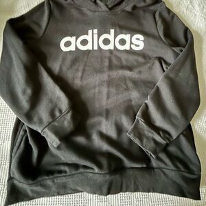 Adidas Black Sweater with White Logo